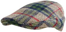 Tartan Flat Cap Kariert Zeitungsjunge Hut Landhausstil Spitz Gatsby - Cabbie Hut
