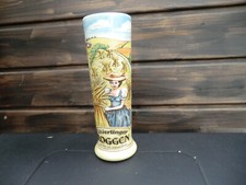 Biervase Steingut, SCHIERLINGER ROGGEN, 3D effekt, 0,5l, wie NEU