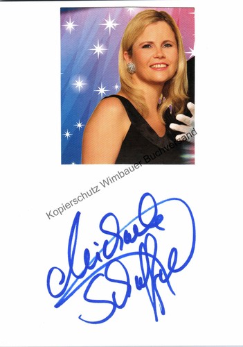 Original autogramm michaela - autogramm,