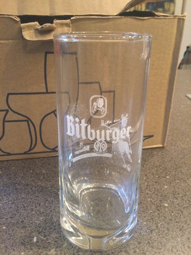 Bitburger biergläser - 12,