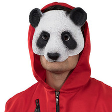Panda Maske – Mit Gummiband