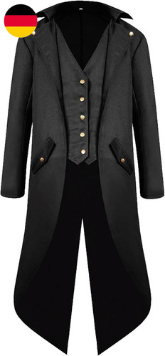 Herren steampunk vintage frack - herren,