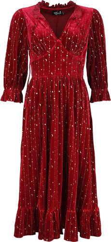 Hell bunny langes kleid damen - bunny,