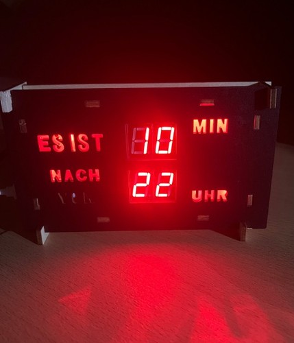 Digitaluhr zum lesen led - zum,