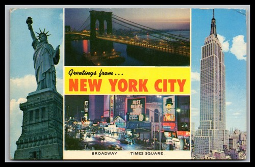 Ansichtskarte new york - new, city