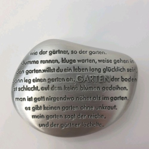 Räder poesiestein garten - räder, "garten"