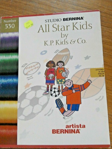 Bernina artista stickkarte - bernina,