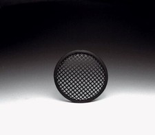 Lautsprecher-Schutzgitter 8"  (20cm) gestanztes Stahlblech schwarz #28973