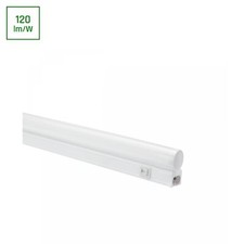LED Unterbauleuchte küche flach T5 120CM 14W Neutralweiß 230V 120deg IP20 Weiß
