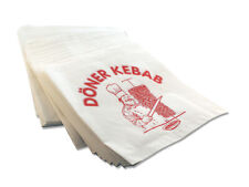 (0,47€/100Stk.) 4000x Dönertaschen / Döner Kebab Verpackungen  Döner Tüten Weiß