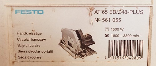 Handkreissäge mit