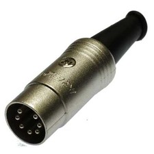 ✅Din Stecker 7pol Metall
