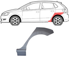 Für VW Polo 2009 5t Radlauf