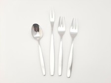 WMF Lüneburg Cromargan Besteck  Kaffeelöffel Kuchengabeln Fleischgabel , 4 Teile
