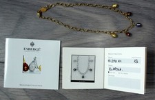 Faberge Halskette 750 VM 0.18ct 5 Eier extrem selten Signature Collection