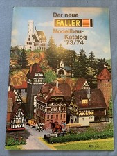 Faller  -- Modellbau Jahres Katalog 1973/74 Top Zustand