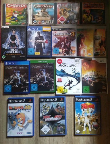 Videospiele konvolut ps2 ps3 - videospiele,