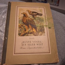 " Bunte Vögel aus aller Welt " 1.Teil  SAMMELALBUM / KOSMOS ZIGARETTENBILDER