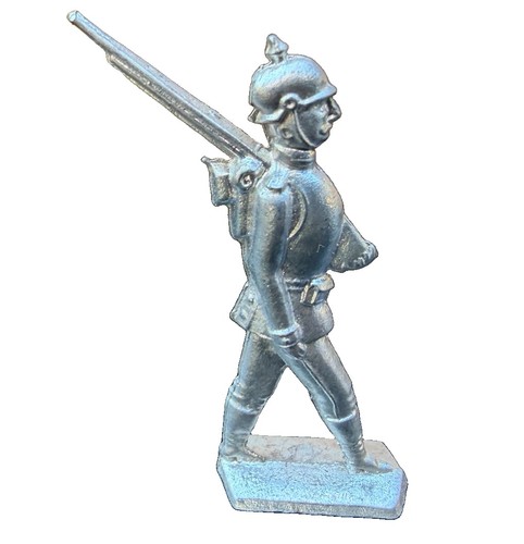 Alte zinnfigur soldat mit - alte,