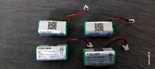 4X Akkupack NIMH 4,8V 800mAh  Notleuchte Kabel und Stecker