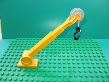 Lego Duplo Kran Ausleger Kragarm Seilwinde auf Drehplatte (130723F)