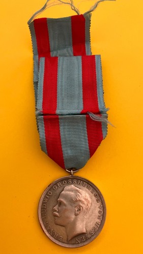 Silber medaille grossherz - silber,