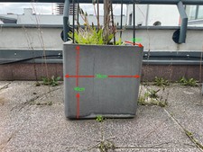 5 frostbestängige Pflanzkübel  je  49cmx 49cm x 40cm