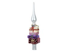 Christbaumspitze glas 29cm - christbaumspitze,