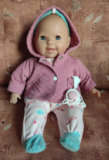 Schildkröt Puppe Spielpuppe Lenchen, 37 cm, blaue Schlafaugen, unbespielt