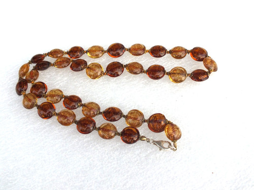 Vintage halskette muranoglas - vintage,