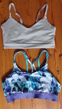 Sport Bustier Top 2 Stück XS