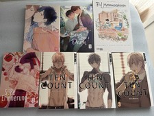 Boys Love Manga Set! 7 Bände, 16+ Und 18+!! Ten Count,Sick,Boys After Dark etc.
