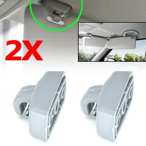 Grau halter sonnenblende - 2x,