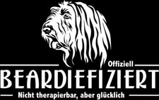 BEARDED COLLIE Autoaufkleber -