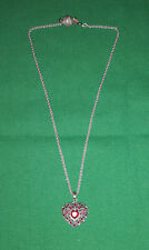 Damen Halskette mit Rubin