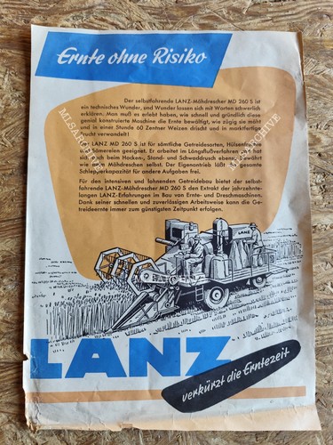 Lanz ernten ohne - lanz, risiko