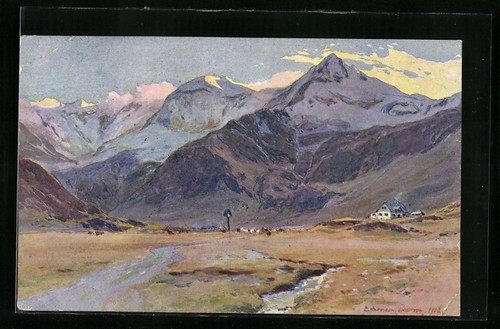 Künstler edward harrison - künstler-ak,