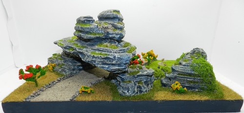 Diorama schönes gebirge - diorama,