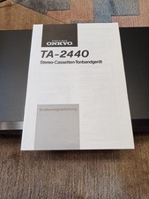 Onkyo TA 2440 Stereo Cassette