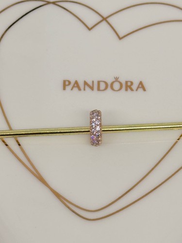 Pandora rosegold pave klar - rosegold,