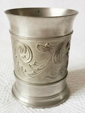 Zinn Holz ~ Schnörkel erhaben