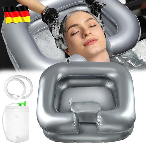 Aufblasbares haarwaschbecken - aufblasbares,