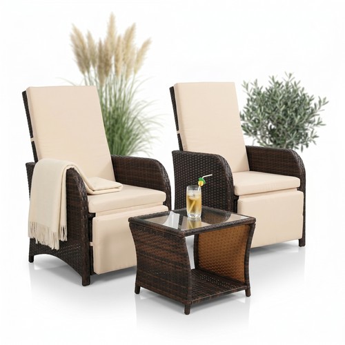 Gartenset sessel und tisch - 2,