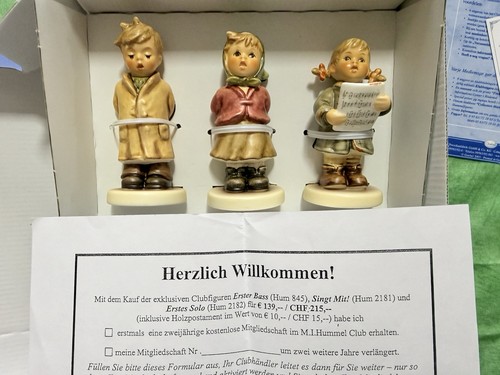 Goebel hummel figuren 3er set - hummel,
