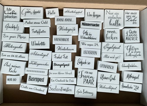 Hobbyauflösung 48 stempel - 48,