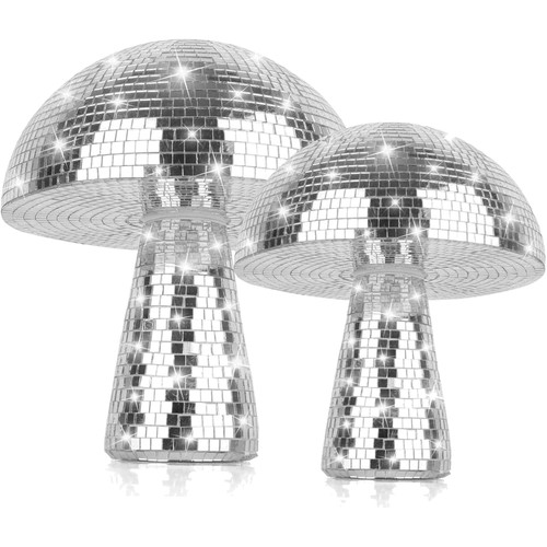 Disco pilz spiegelkugel - disco,
