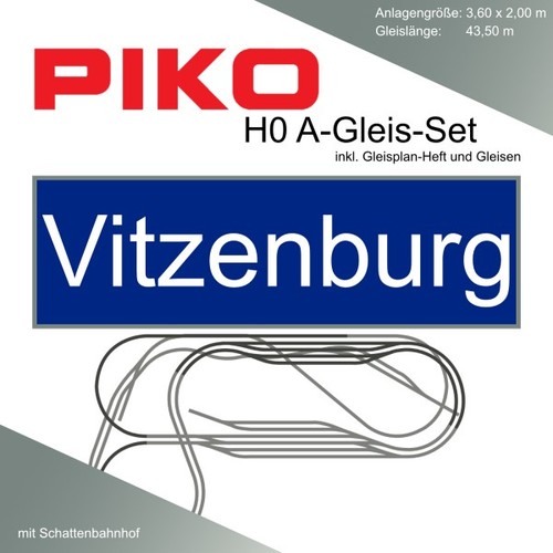 Piko gleis vitzenburg - piko, a-gleis