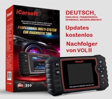 iCarsoft VOL V2.0 für Volvo Saab Diagnose Scanner Öl Service Reset OBD 2 DEUTSCH