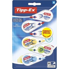 Lot of 6 Tipp-Ex Mini Pocket