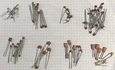 C-Sortiment: 70 Stück Keramik Kondensatoren 33-560pF - Werte siehe Beschreibung